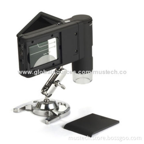 Mustech 5MP portable digital microscope with 3" LCD screen